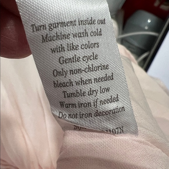 Edgehill Collection Pink cotton dress and diaper cover set size 3 months NWT - Picture 10 of 11